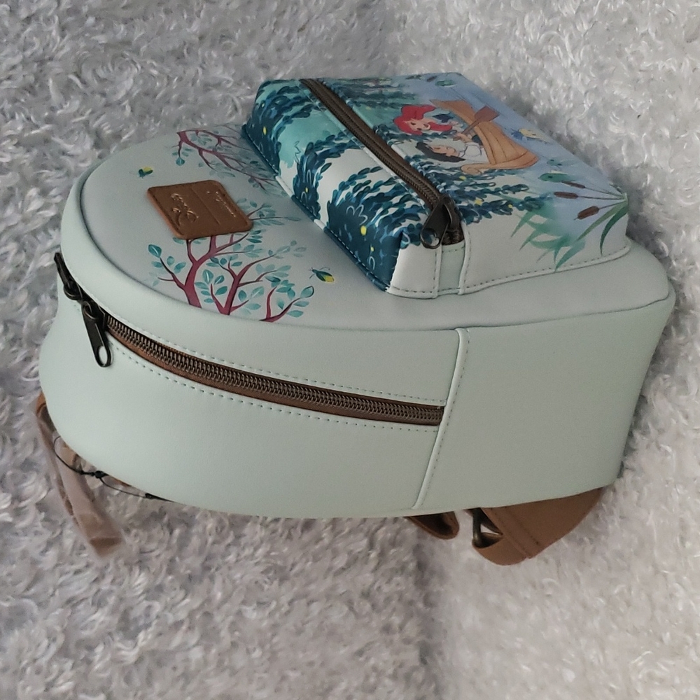 Loungefly Little Mermaid mini backpack - Picture 2 of 12